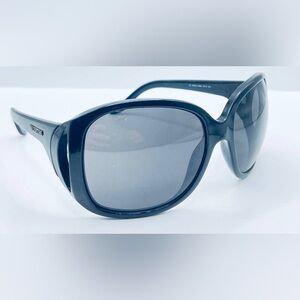 Valentino S699 Black Oval Oversized Sunglasses Frames Only